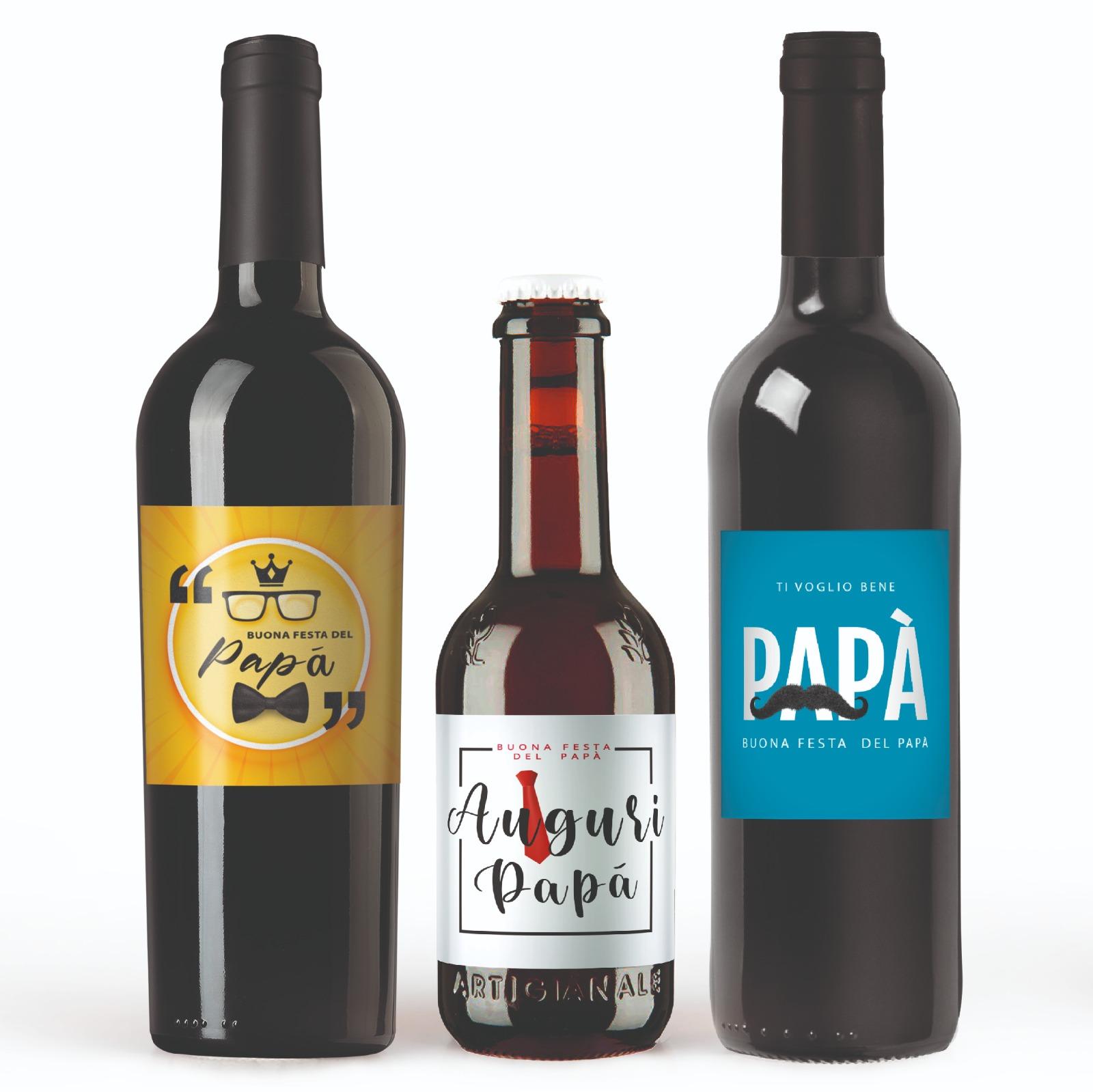 Personalized bottles: Father's Day gift idea personalized bottles gift father day