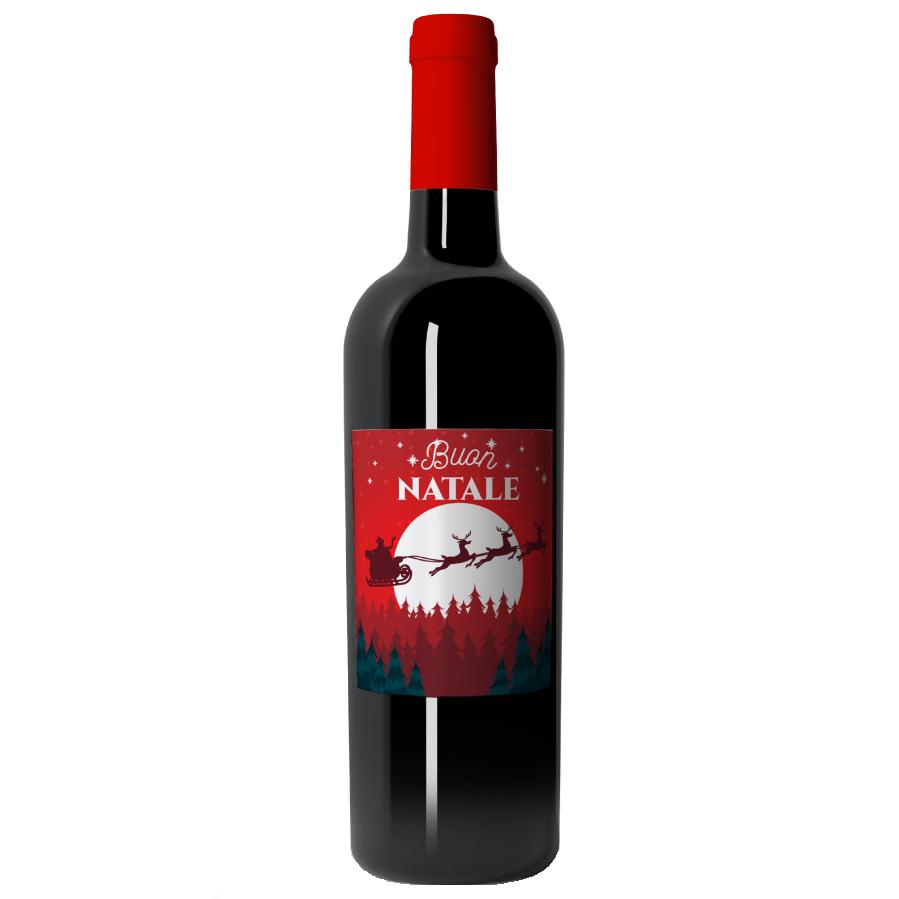 bottiglia vino rosso etichetta personalizzata