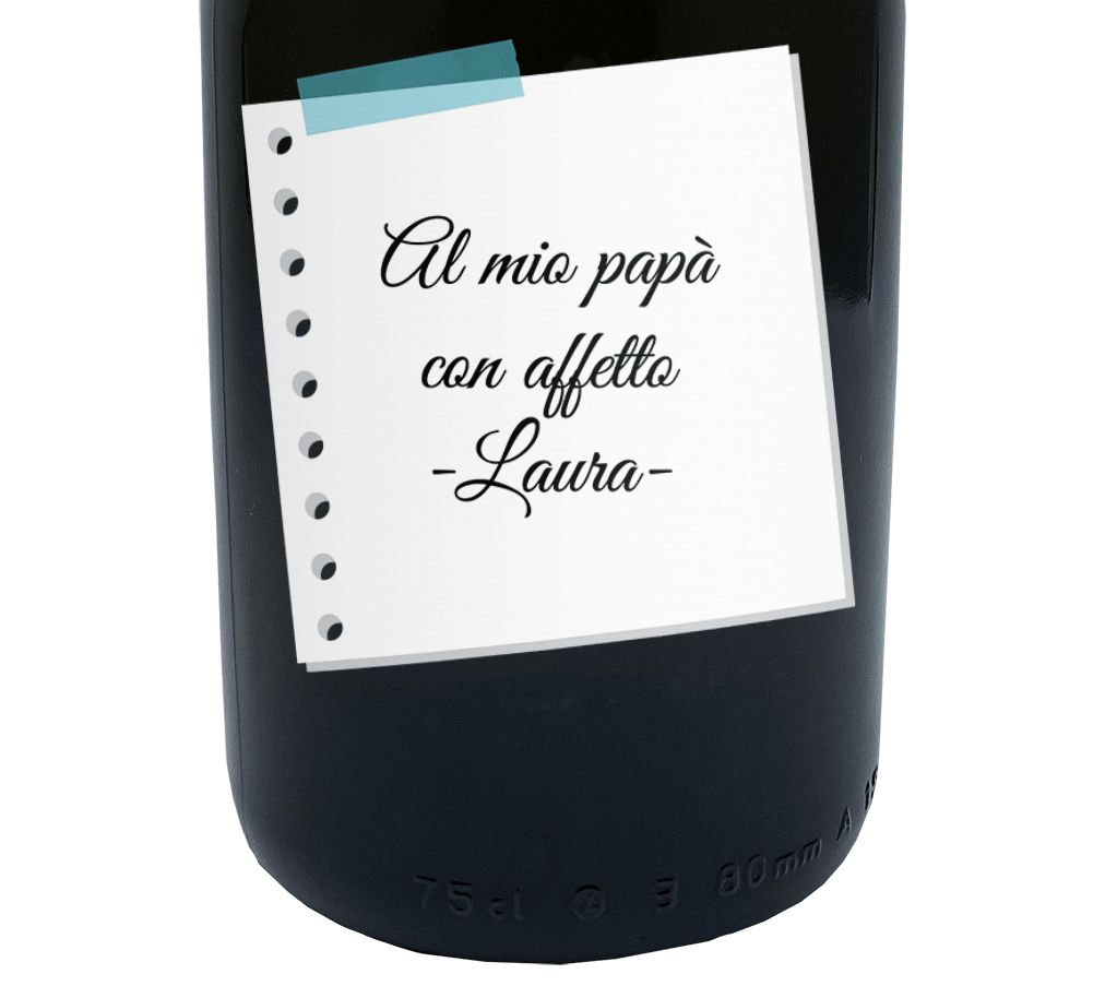 Message In a Bottle - Gift Idea Personalized bottle of Craft Beer