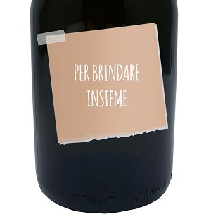 Message In a Bottle - Idea Regalo bottiglia personalizzata di Prosecco