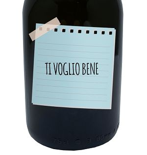 Message In a Bottle - Idea Regalo bottiglia personalizzata di Prosecco