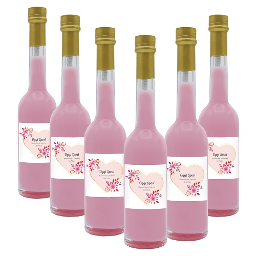Mini bottiglie di liquore per bomboniere di matrimonio