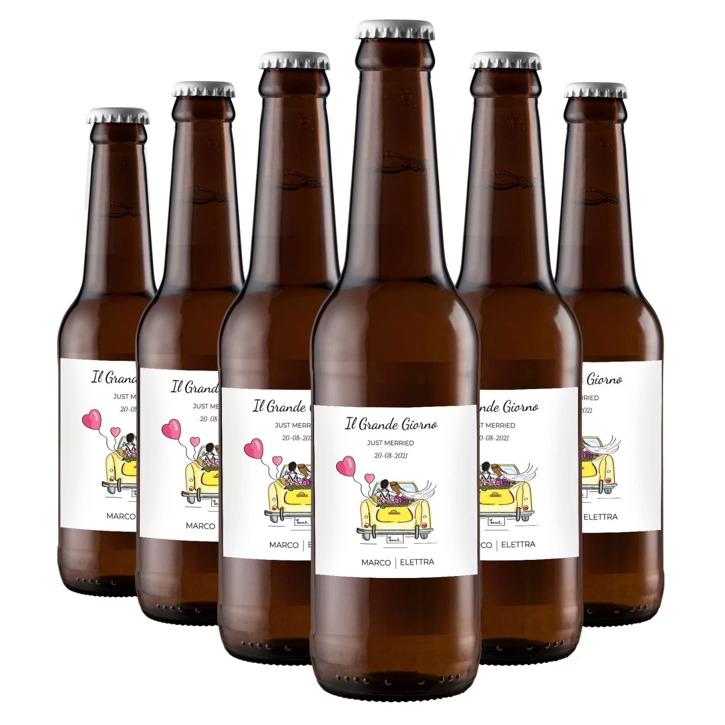 Bomboniera Matrimonio Tema Birra: apribottiglia Unique