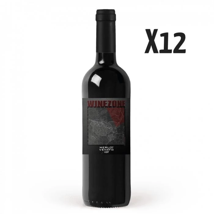 12 bottiglie Veneto Merlot IGT - Limited Edition - WineZone