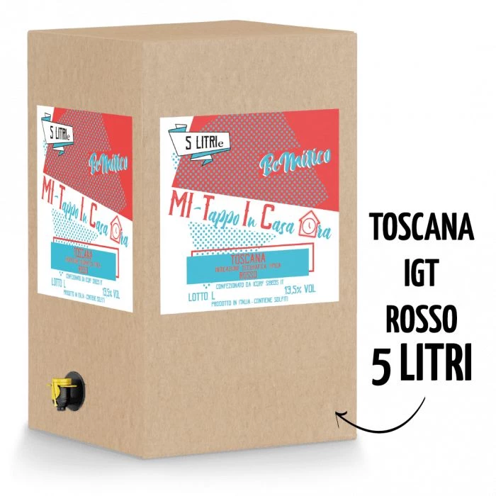 Bag in Box 5 lt - Toscana Rosso IGT