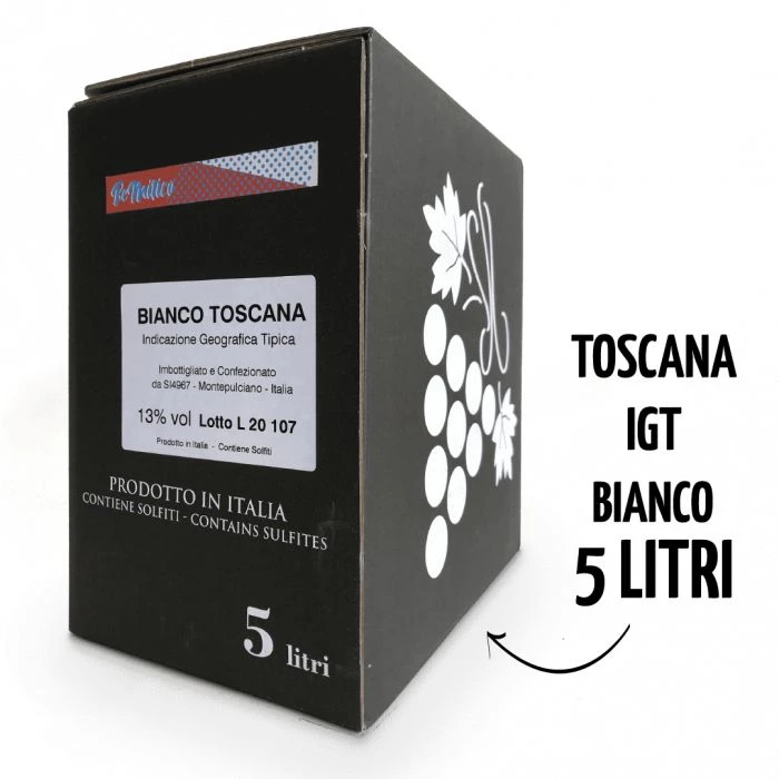 Bag in Box 5 lt. - Toscana Bianco IGT