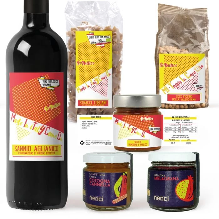 BeMityco - Limited Edition - Aglianico, Stracci Toscani, Sugo Pomodoro, Ceci, Confetture Extra