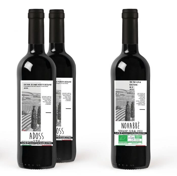 I ROSSI - 2 X Rosso di Montepulciano DOC 2018, Toscana Rosso IGT 2019 (bio)