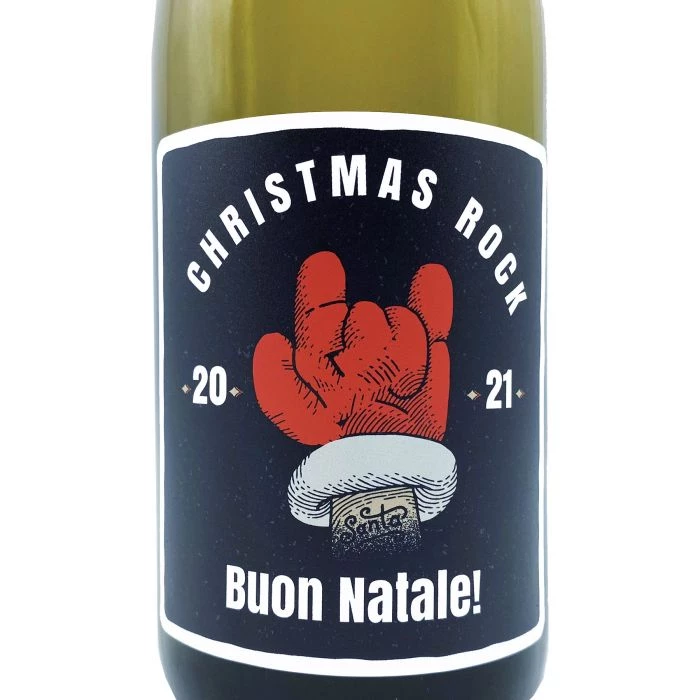 Personalized wine bottle - personalized gift idea for Christmas