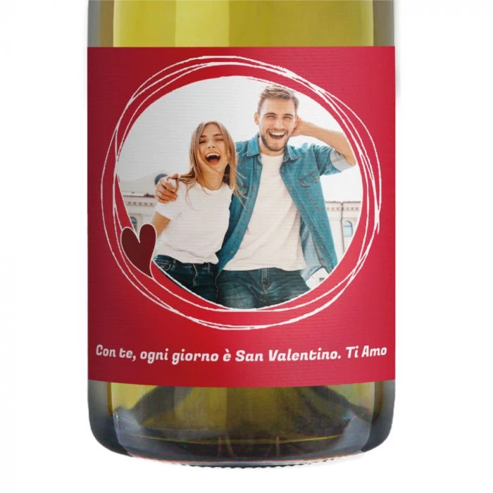 Vino personalizzato - regalo originale per San Valentino | Bottle-Up