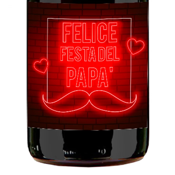 Prosecco Extra Dry MAGNUM - Personalized bottle for father's day