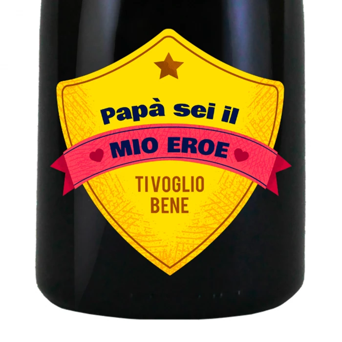 Prosecco Brut - Personalized bottle for Father's Day