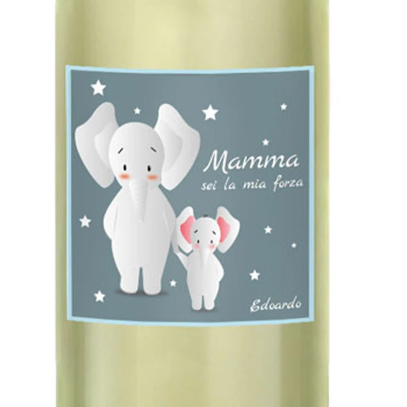Pinot Grigio - Bottiglia personalizzata per la festa della mamma
