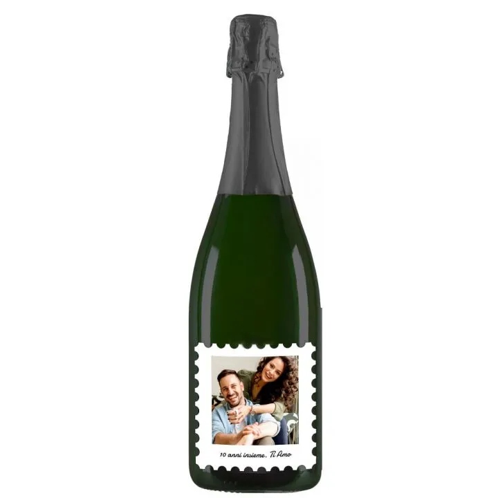 Bottiglia personalizzata per San Valentino