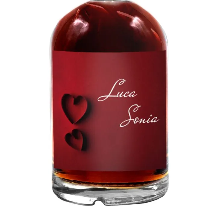 Liquore personalizzato - Regalo originale per San Valentino