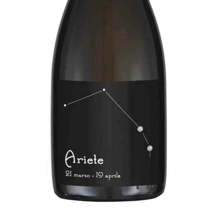 ARIETE - Prosecco personalizzato - Idea regalo compleanno