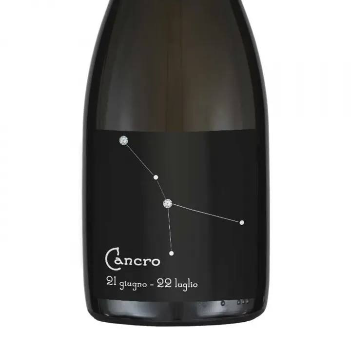 CANCRO - Prosecco personalizzato - Idea regalo compleanno