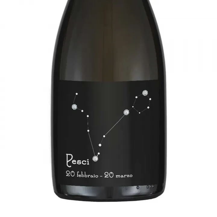 PESCI - Prosecco personalizzato - Idea regalo compleanno
