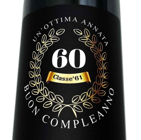 Champagne Personalizzato - Bottiglia personalizzata idea regalo per compleanno