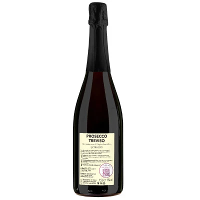 24 Prosecco mignon personalizzato per bomboniere Cresima - 0.20 lt.